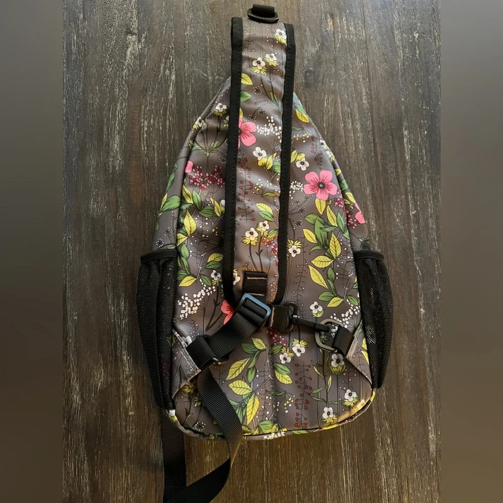 Floral over the shoulder bag